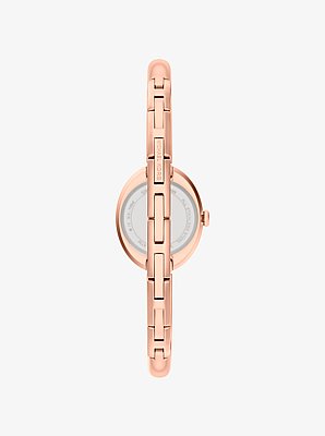 Petite Maude Rose Gold-Tone Bangle Watch
