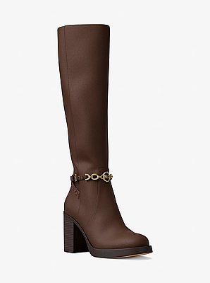 Kacey Polyester Microsuede Boot