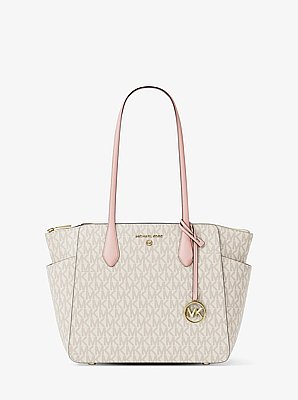 Marilyn Medium Signature Logo Tote Bag