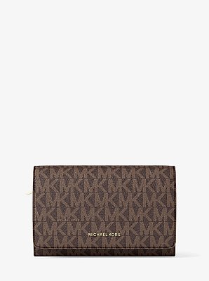 Jet Set Large Signature Logo Wallet
