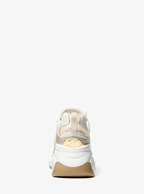 Espadrille Kaia en mat&eacute;riaux multiples