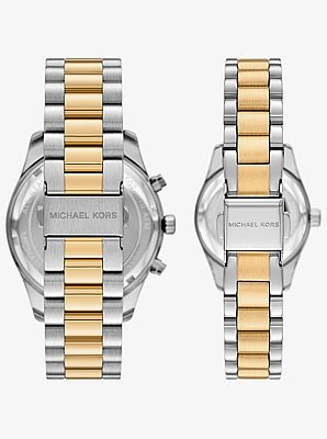 Set de relojes Lexington para &eacute;l y para ella de dos tonos