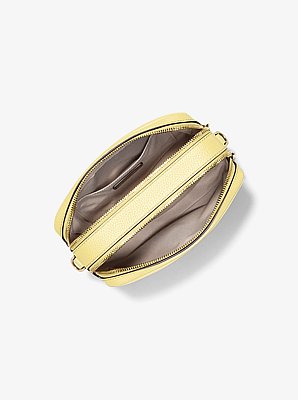 Bryant Medium Pebbled Leather Camera Crossbody Bag