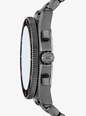 Oversized Maritime Gunmetal Watch