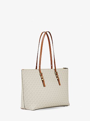 Quinn Large Signature Logo Tote Bag