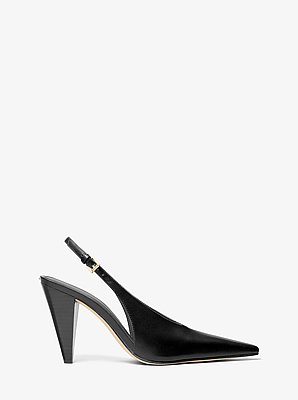 Escarpin &agrave; bride arri&egrave;re Electra en cuir