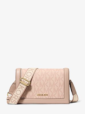 Jet Set Large Signature Logo Crossbody Bag