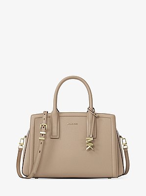 Laila Medium Leather Satchel image number 0