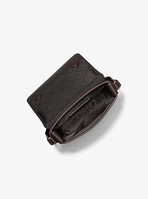 Bolso messenger Hudson mini de gamuza
