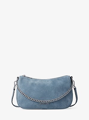 Carmela Medium Suede Convertible Crossbody Bag
