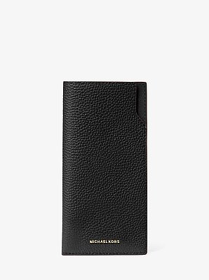 Estuche para gafas de sol Jet Set en piel granulada