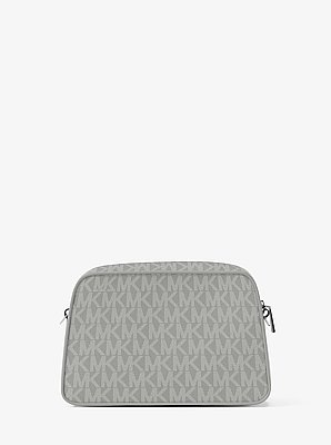 Jet Set Small Signature Logo Camera Crossbody Bag
