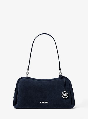 Cecily Medium Suede Shoulder Bag