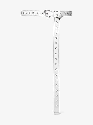Grommeted Leather Belt