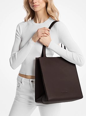 Jordi Large Leather Tote Bag
