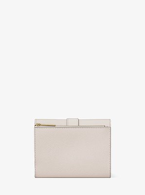 Greenwich Medium Saffiano Leather Trifold Wallet