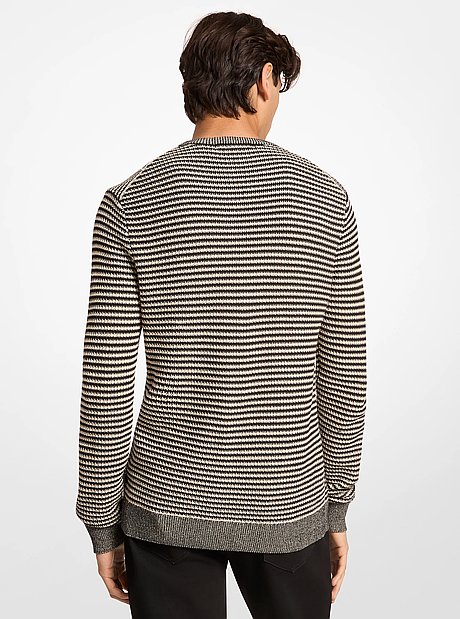 Striped Knit Sweater