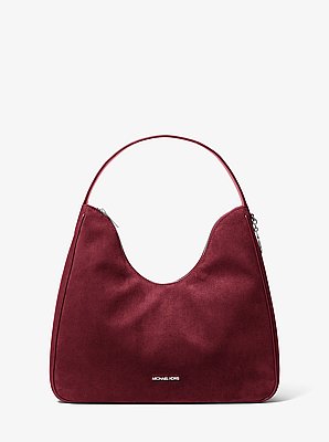 Nayla Medium Fringed Hobo Shoulder Bag