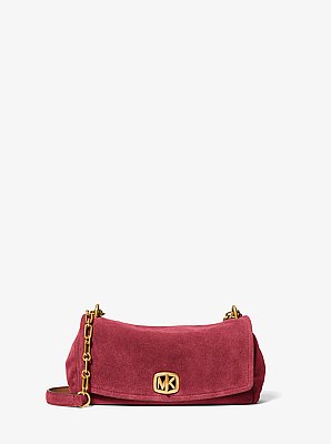 Petit sac &agrave; &eacute;paule convertible Bryant en su&egrave;de