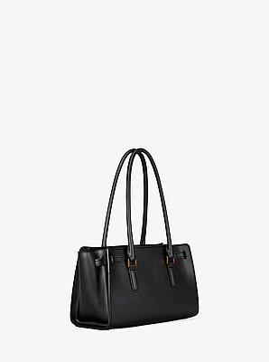 Hamilton Moderne Small Studded Leather Satchel