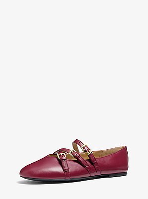 Indy Flex Leather Ballet Flat