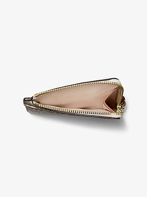 Petite pochette-bracelet avec &eacute;tui pour cartes Jet Set &agrave; logo Signature