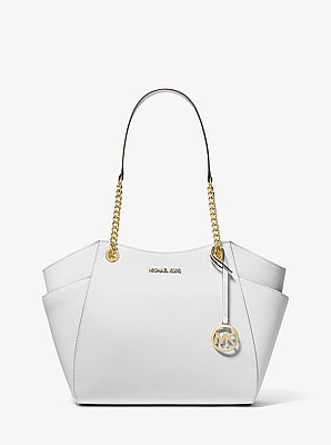 Jet Set Large Saffiano Leather Shoulder Bag image number 0