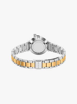 Mini Pyper Pav&eacute; Two-Tone Watch