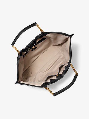 Indie Large Leather Tote Bag