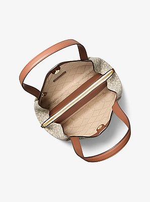 Bolso de hombro Rosemary grande con logotipo