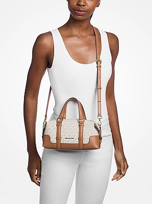 Teddi Extra-Small Signature Logo Slouchy Crossbody Bag
