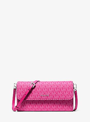 Petit sac &agrave; bandouli&egrave;re convertible Jet Set &agrave; logo Signature