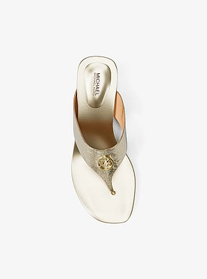 Anneka Metallic Thong Sandal