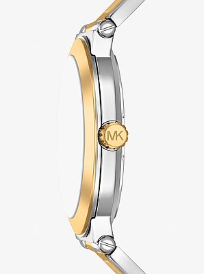 Oversized Billie Two-Tone Watch 
