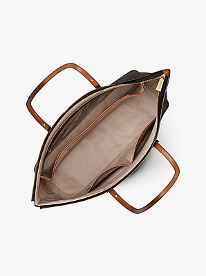 Borsa tote Quinn grande con logo