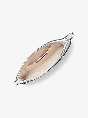 Jet Set Medium Pebbled Leather Convertible Wristlet