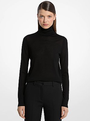 Su&eacute;ter de cuello alto Marisa de lana