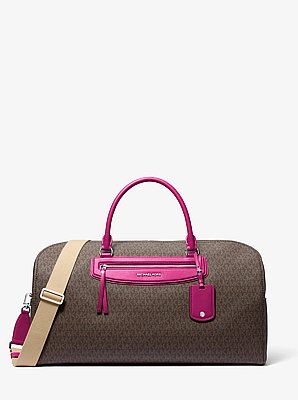 Tr&egrave;s grand sac de weekend Jet Set &agrave; logo Signature