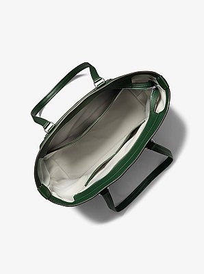 Bolso tote Jet Set Travel mediano de piel granulada