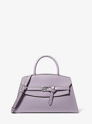 Greta Medium Leather Satchel