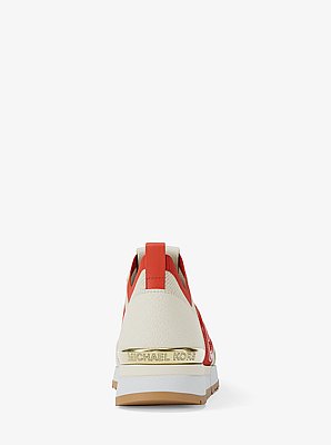 Jenkins Two-Tone Stretch Knit Trainer