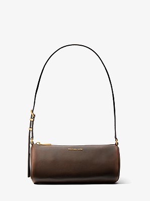 Izzy Small Leather Barrel Pochette