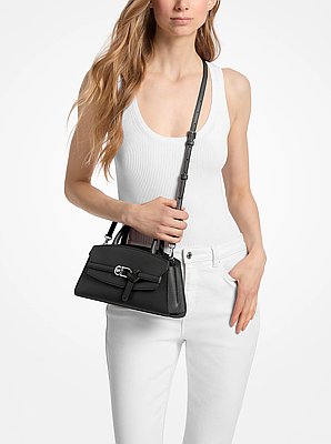 Greta Small Leather Satchel