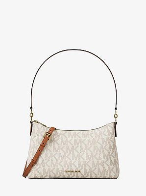 Sac &agrave; bandouli&egrave;re convertible Sienna de taille moyenne &agrave; logo Signature