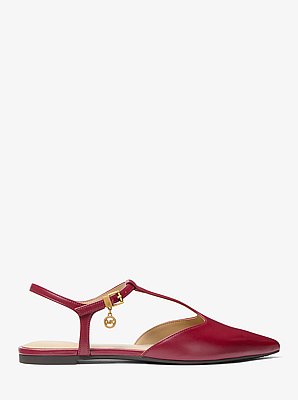 Cherie Flex Leather Flat