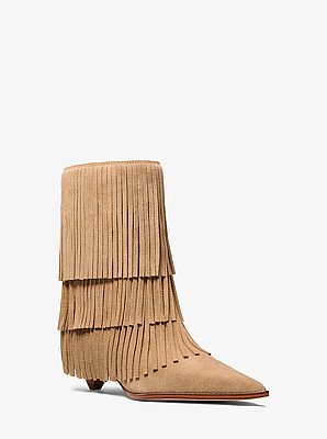Jayla Fringed Suede Boot