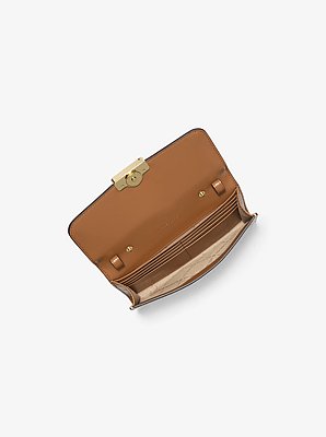 Tribeca Large Signature Logo Convertible Crossbody Bag