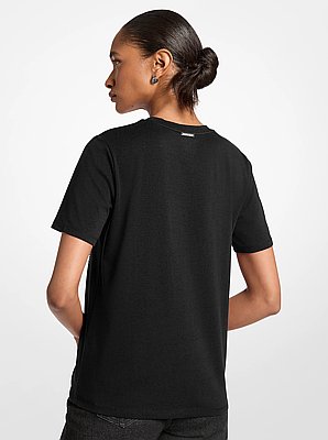 Embellished Graphic Logo T-shirt