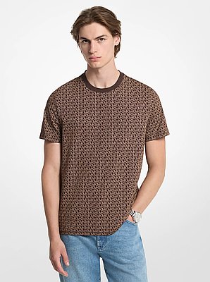 Signature Logo Print Cotton Jersey T-Shirt