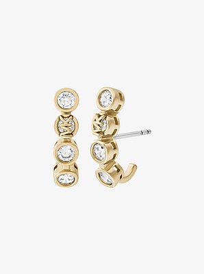 Cubic Zirconia Climber Earrings